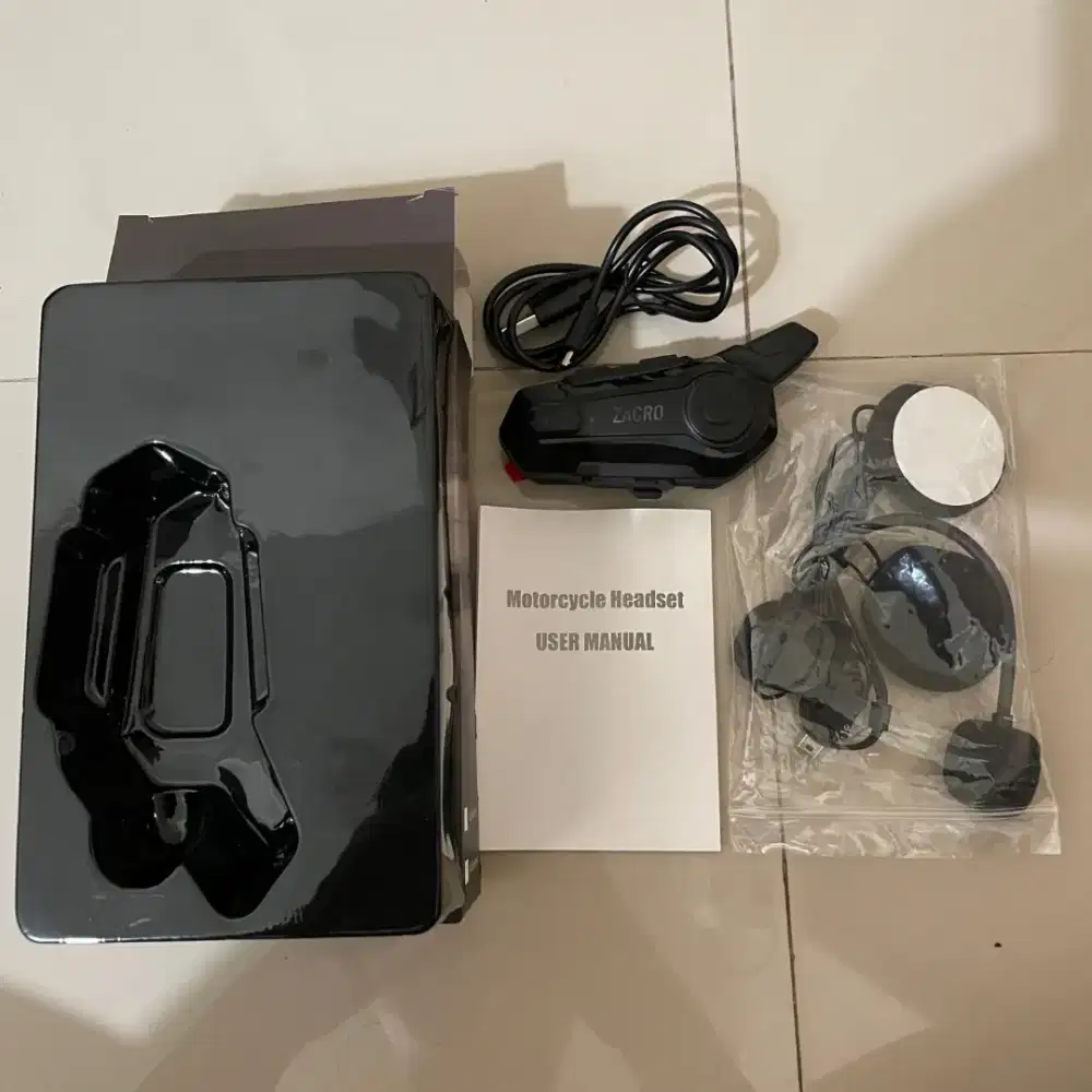 Intercom Helm Zacro E1 Half Face