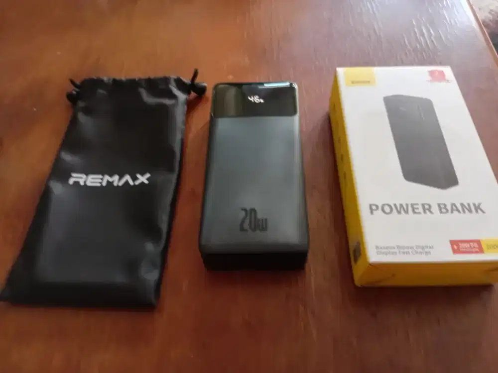 powerbank baseus 20.000mah fast charging 20w
