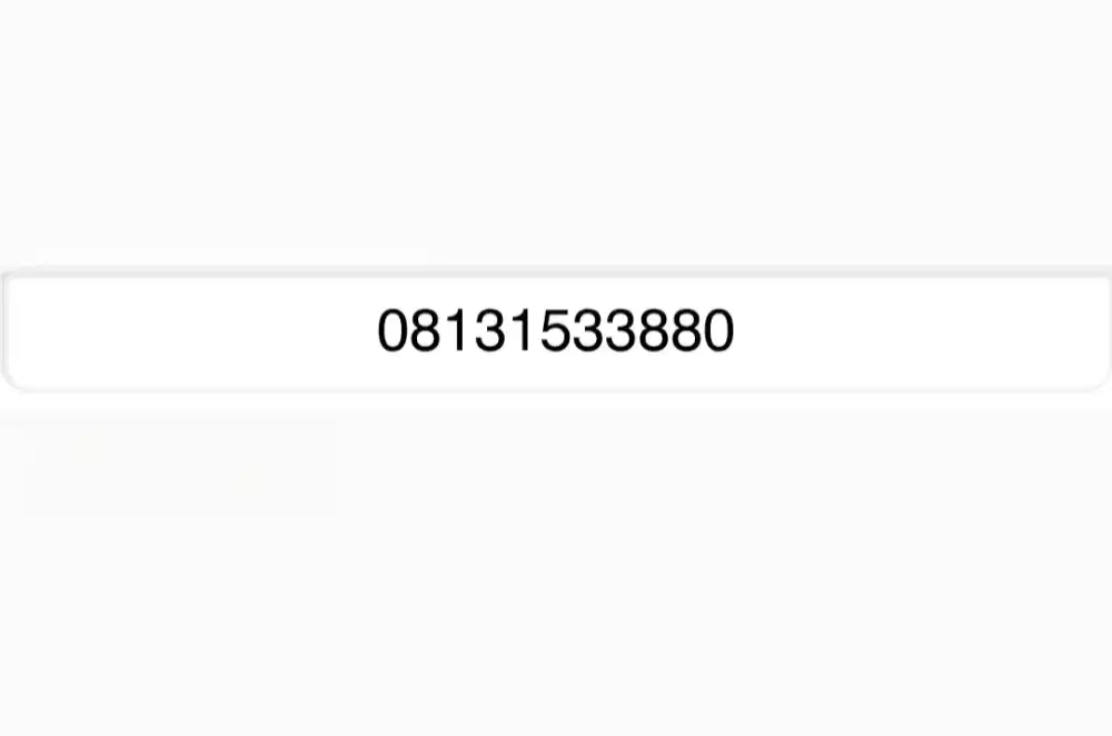 Nomor cantik 11 digit Simpati Telkomsel