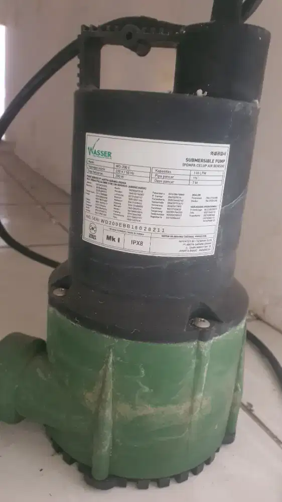 Pompa Air Wasser WD-200E