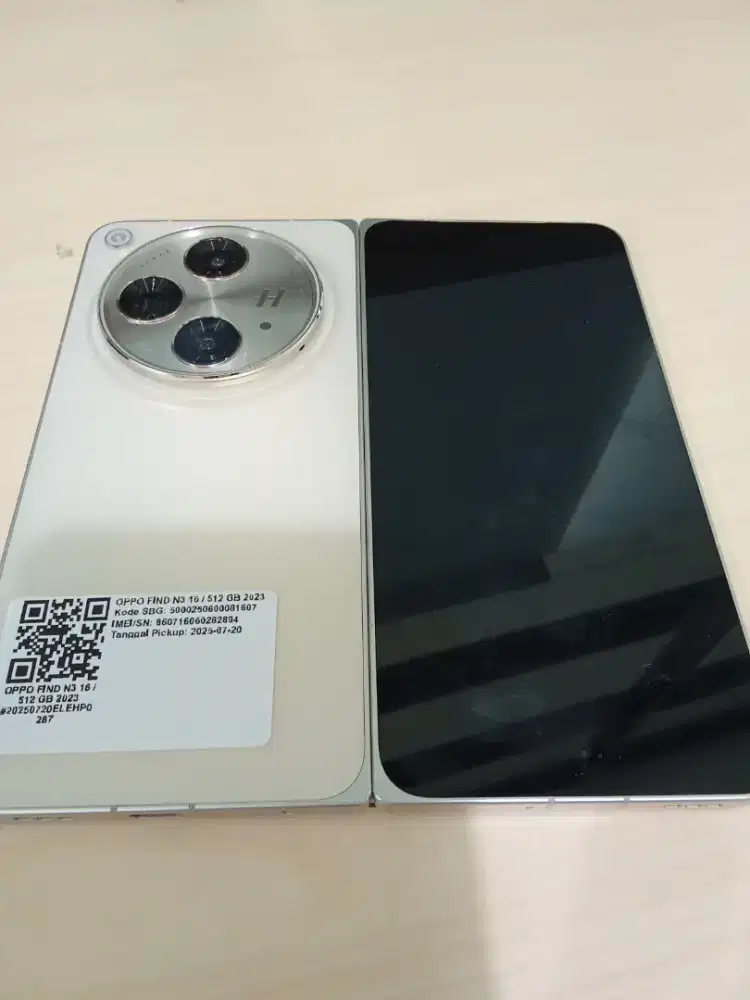 Oppo find N3 16/512gbwarna cream