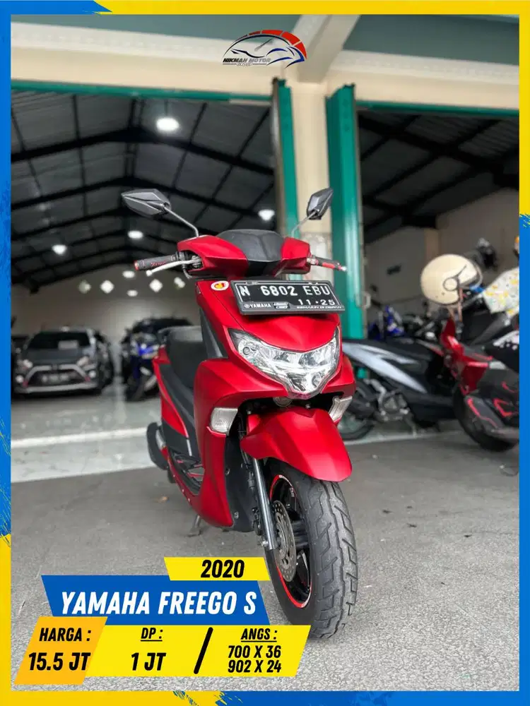 YAMAHA FREEGO S 2020 MESIN DIJAMIN AMAN HIKMAH MOTOR KEPUH