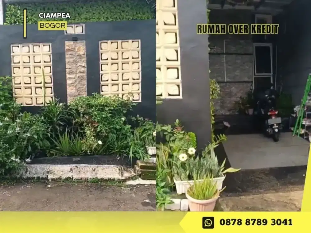 Over Kredit Rmh 120JT Full furnish di Ciampea Ilir Bogor dkt IPB