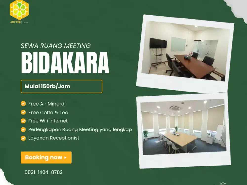 Sewa ruang meeting fasilitas lengkap Bidakara area Tebet