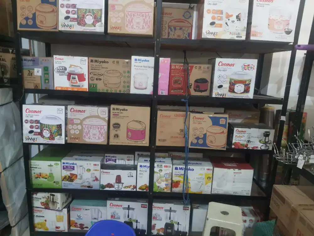 Sedia perlengkapan rumah tangga lengkap