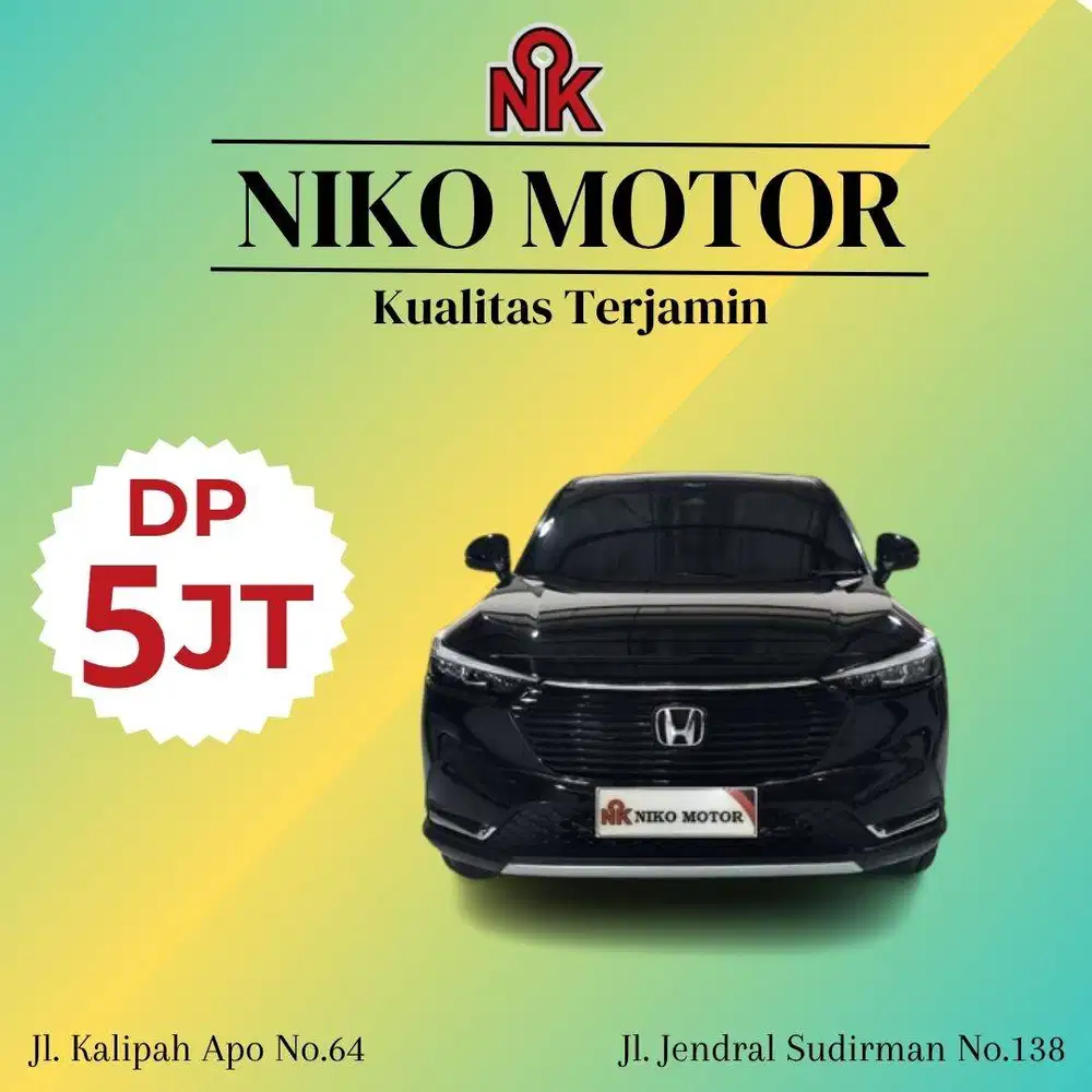 ANTIK SIAP PAKAI KM17RB!! DP 5JT HRV 1.5 E/SE 2023 AT: 2022|2024