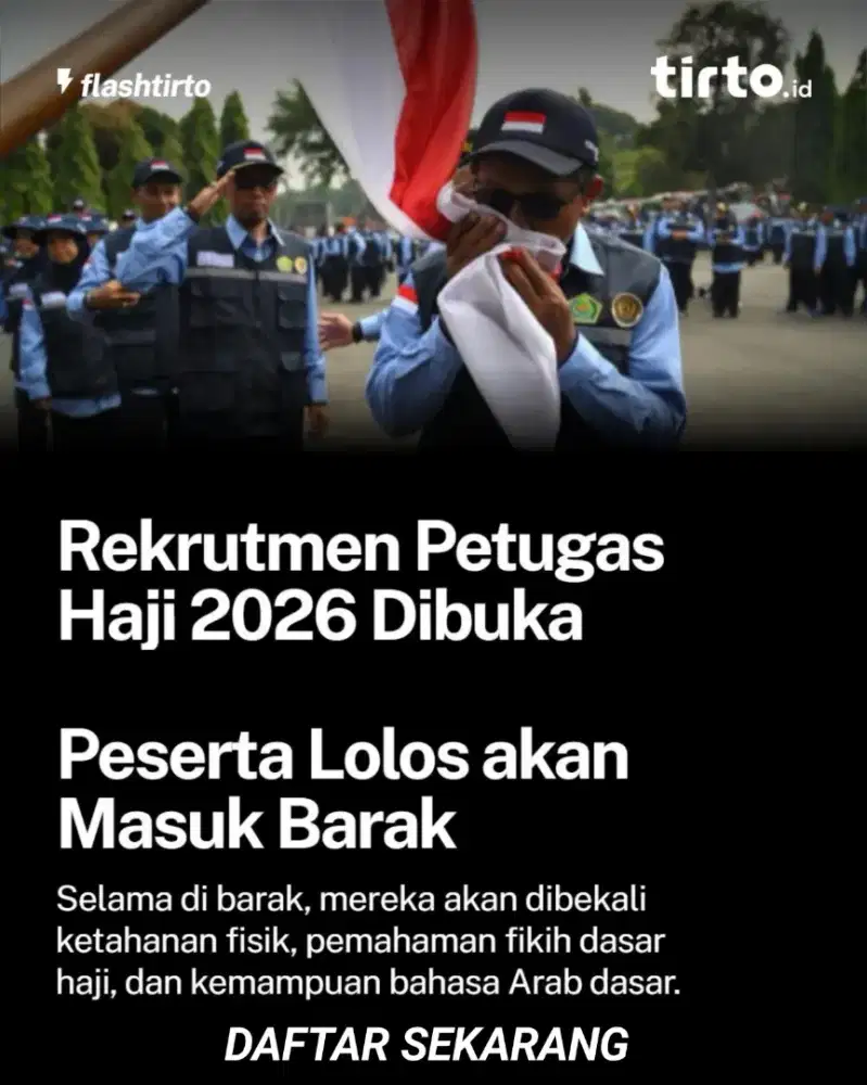 LOWONGAN KERJA HAJI