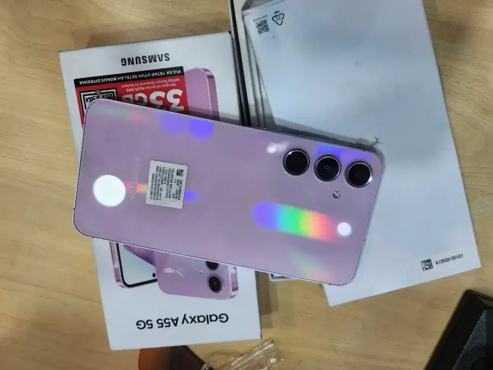 Samsung A55 5G mulus kaya baru