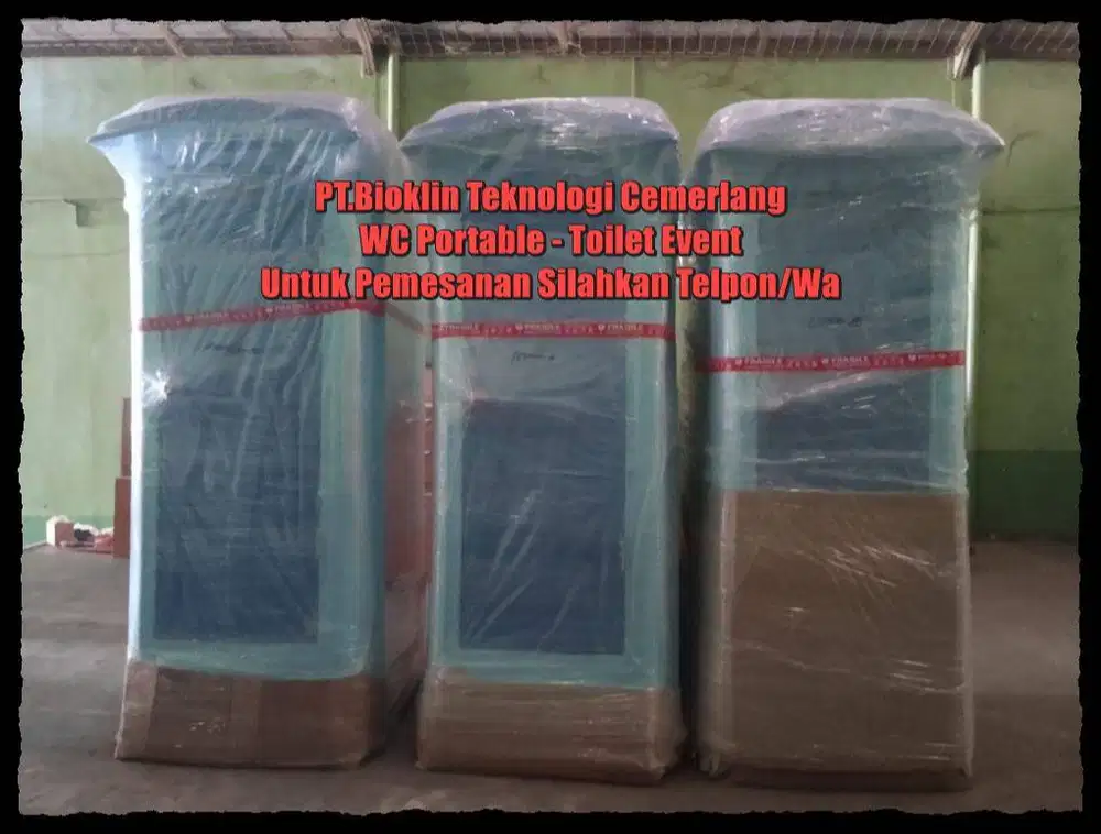 Toilet konser - Toilet Darurat - toilet bencana - Toilet Fiberglass