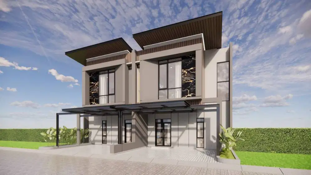 RUMAH SULTAN 2 LANTAI DEKAT GEDUNG SATE SUDAH SHM FASILITAS PREMIUM