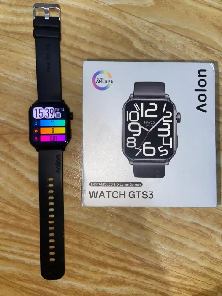 SMARTWATCH AOLON GTS3 (AMOLED) TERMURAH