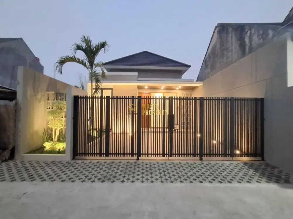RUMAH SIAP HUNI DESAIN KONTEMPORER DI PURWOMARTANI, KALASAN