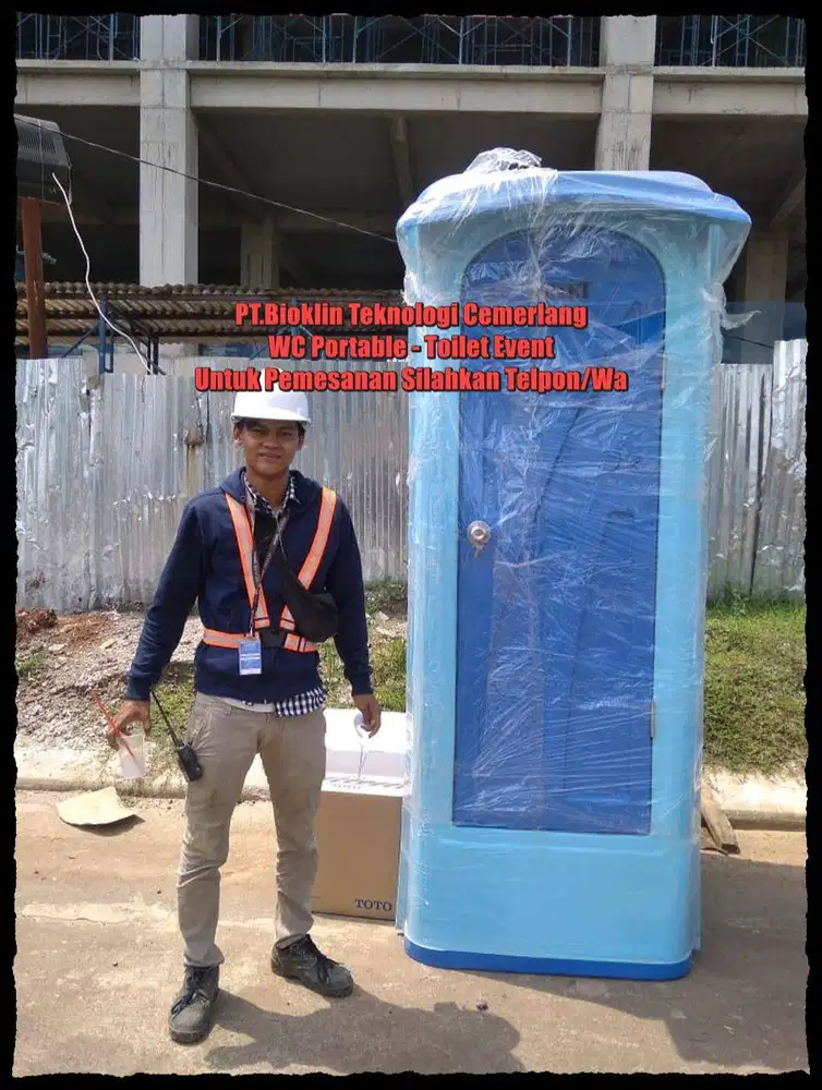 Toilet Fiberglass - Toilet Out Door - Wc Portable -Toilet Proyek