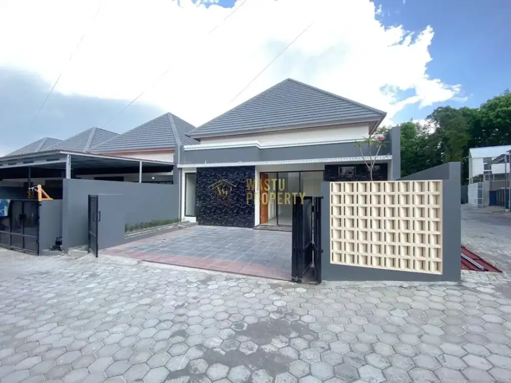 DIJUAL RUMAH MODERN TERBARU DI NGEMPLAK SLEMAN GRATIS PAJAK 12 MENIT KE UII