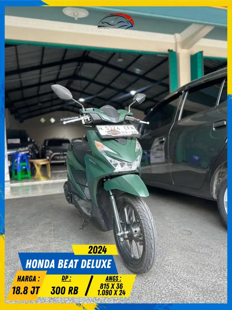 HONDA BEAT DELUXE 2024 LIKE NEW MASZEHH HIKMAH MOTOR KEPUH