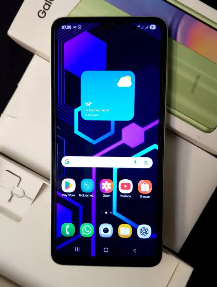Samsung A05 Ram 4+4/64 Lengkap