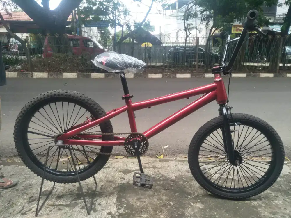 Sepeda bmx ukuran 20 sudah rem torpedo