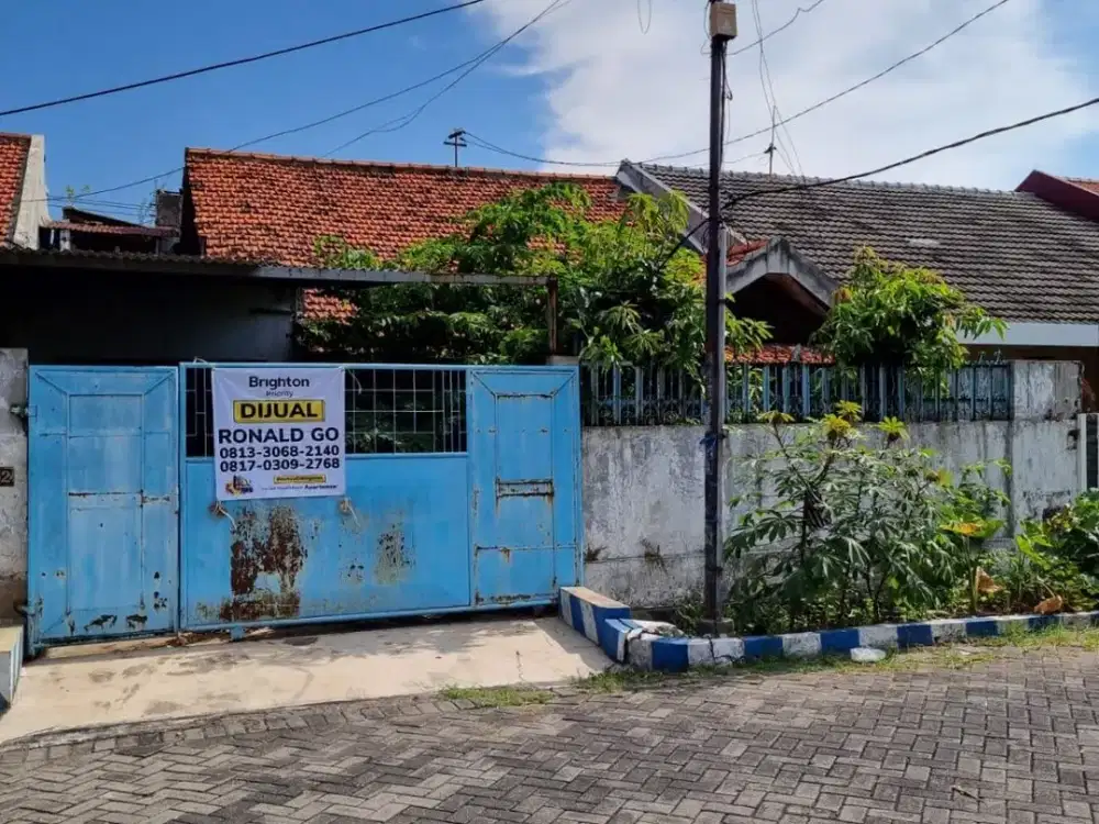 For Sale rumah hitung tanah dekat ubaya @ Rungkut Mejoyo