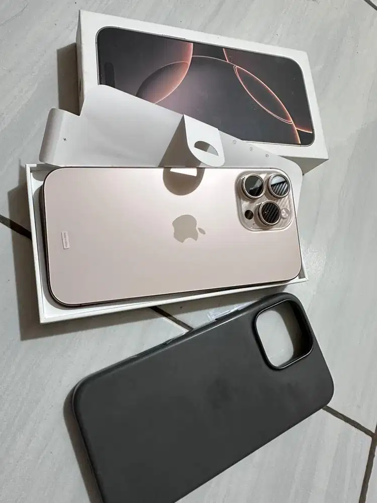 IPHONE 16 pro max 256 DESSERT TITANIUM IBOX