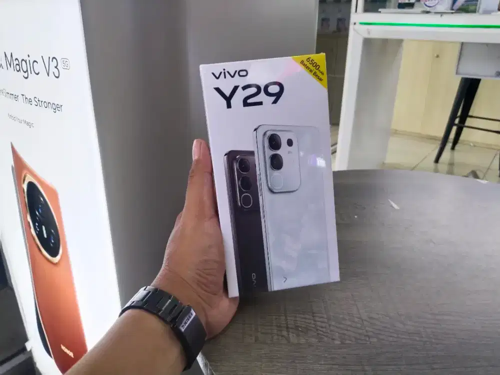 VIVO Y29 RAM 8+8/256GB PROMO 128GB NEW, GARANSI RESMI 1 TAHUN