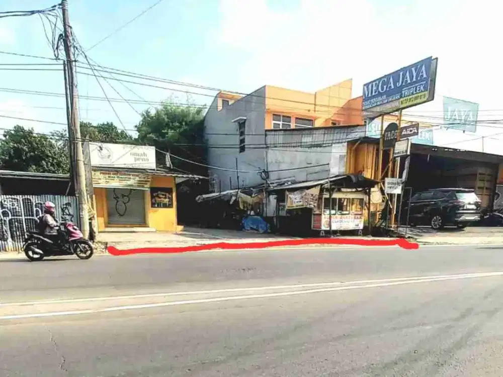 Dijual Tanah aja Luas 2000m Yang Lain nya Bonus Di Pinggir Jalan Propinsi Kh Hasyim Ashari