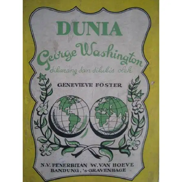 Buku antik yang mengisahkan George Washington