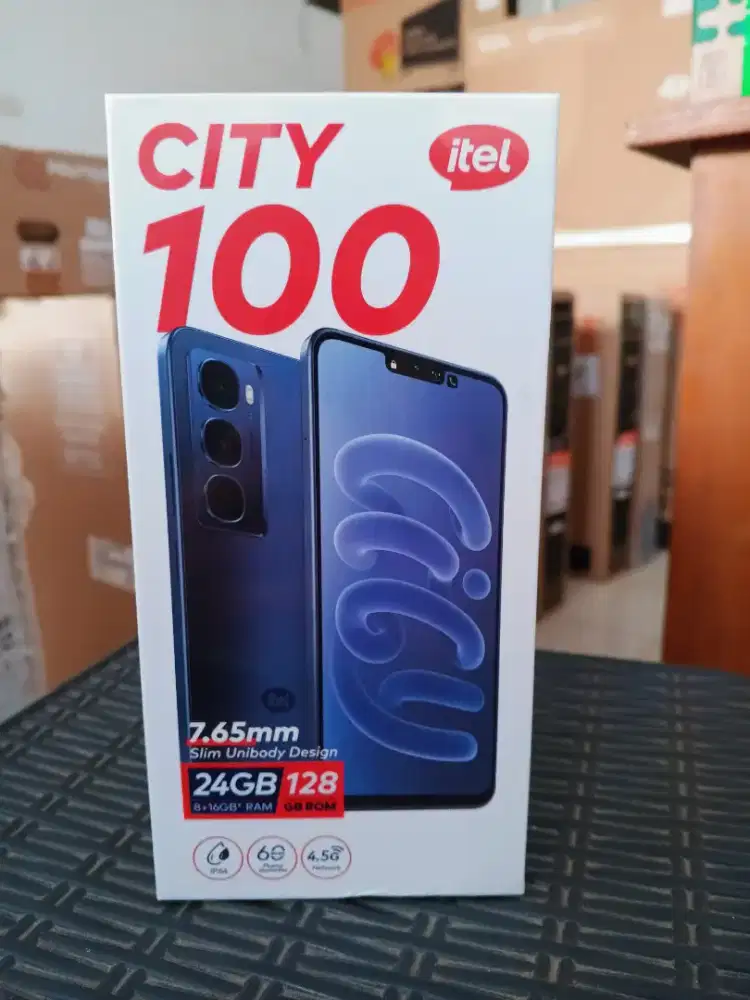 Itel city 100 ram 8+128 grey