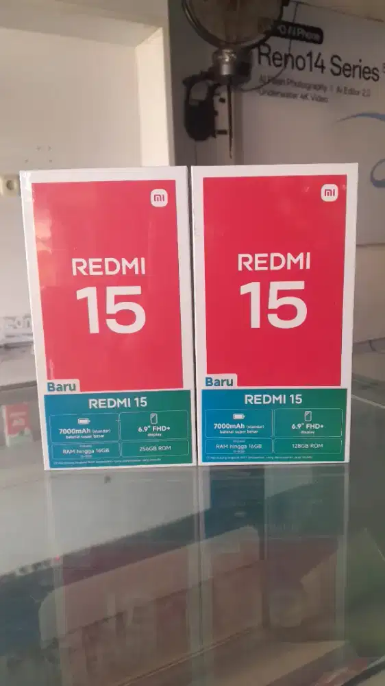 READY NEW SERIES REDMI 15