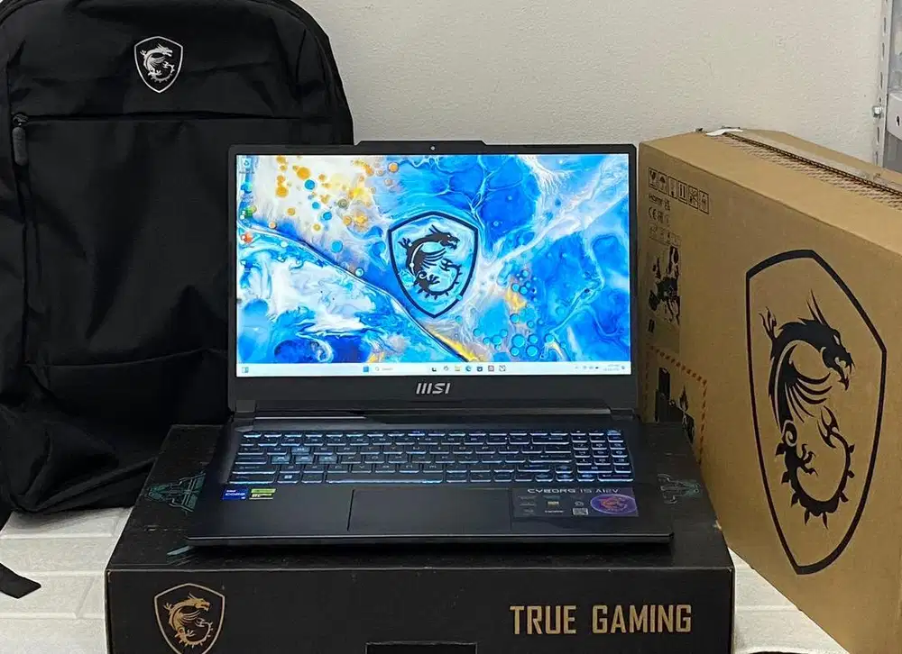 LAPTOP MSI CYBORG 15 A12VE Gaming   #Pembelian 27 AGUSTUS 2023