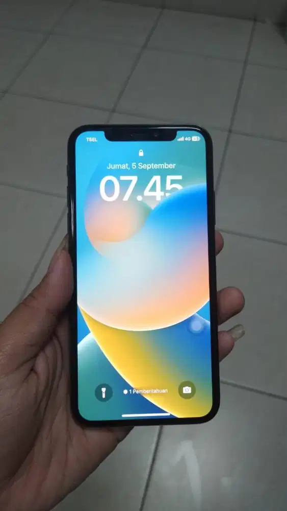 Iphone X Hitam 256gb