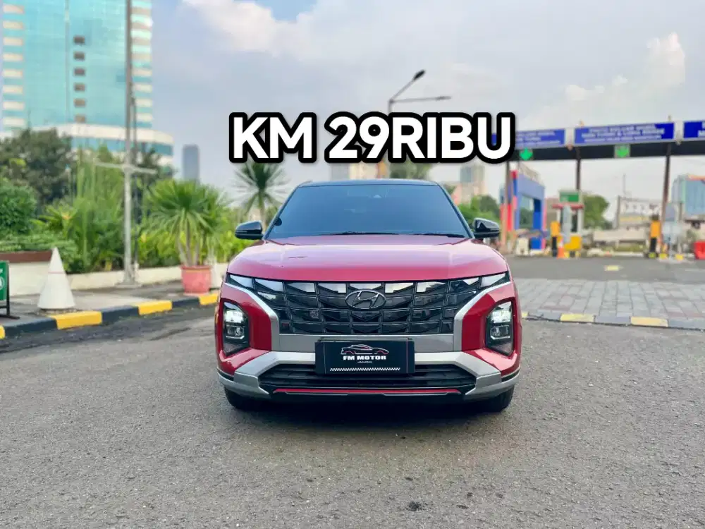 Hyundai Creta Prime IVT Two Tone 2022 AT 1.5, Km 29Ribu, Pajak Panjang