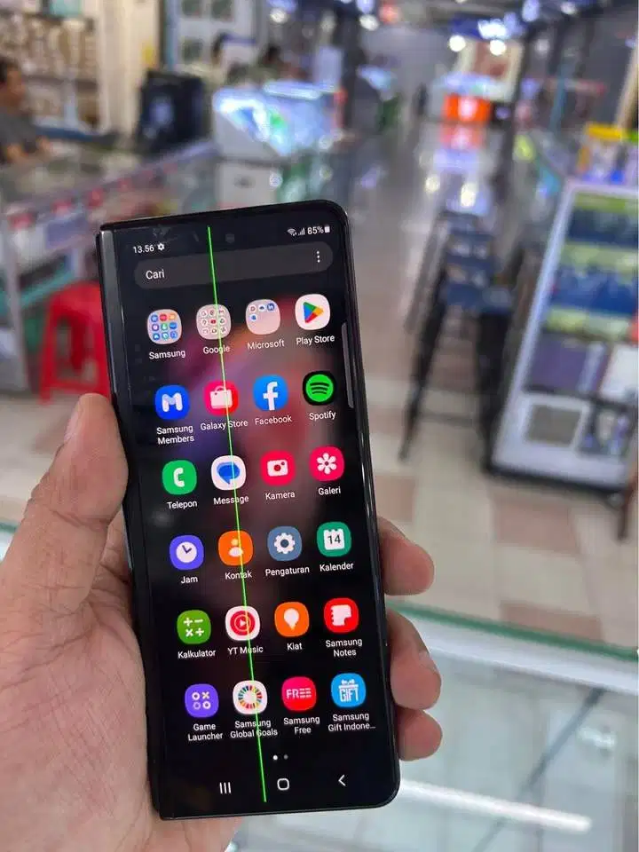 Samsung Z FOLD 3 512 GB Resmi Sein (Ada minus 1 Garis Hijau Di layar L