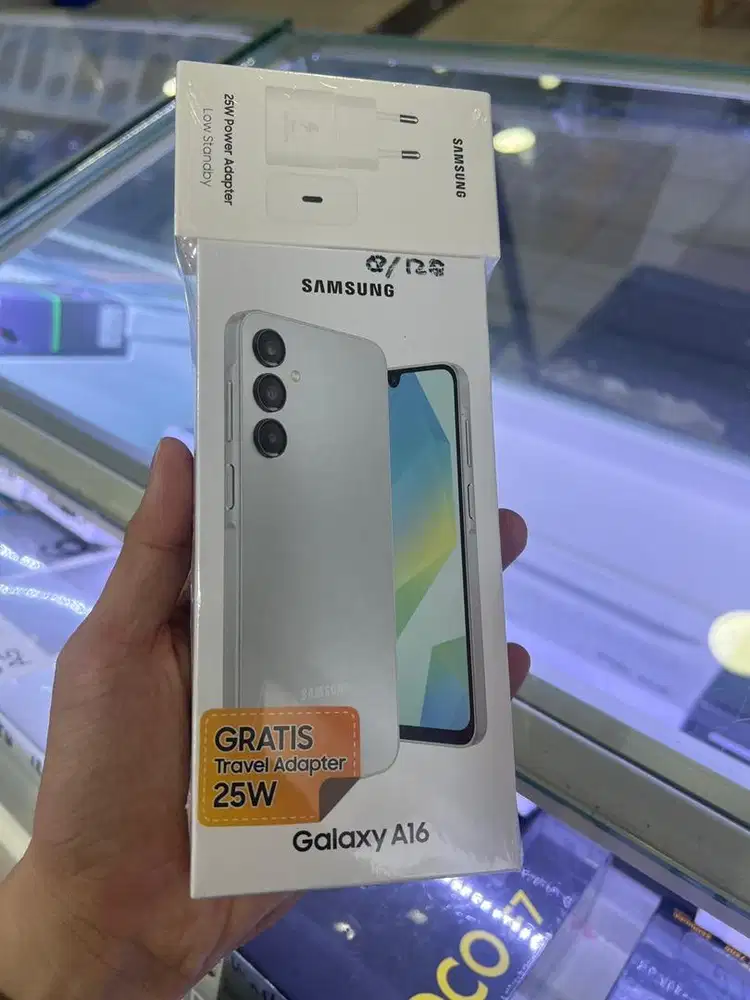 samsung A16 4g ram8/128gb new garansi resmi sein ready