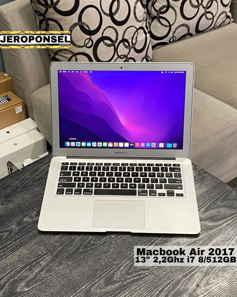 MACBOOK AIR 2017 CTO i7 8/512GB SSD ORIGINAL UNIT LANGKA