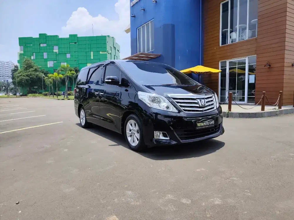 TANGAN PERTAMA PAJAK ON SIAP PAKAI Toyota Alphard 2.4 G AT NIK 2012