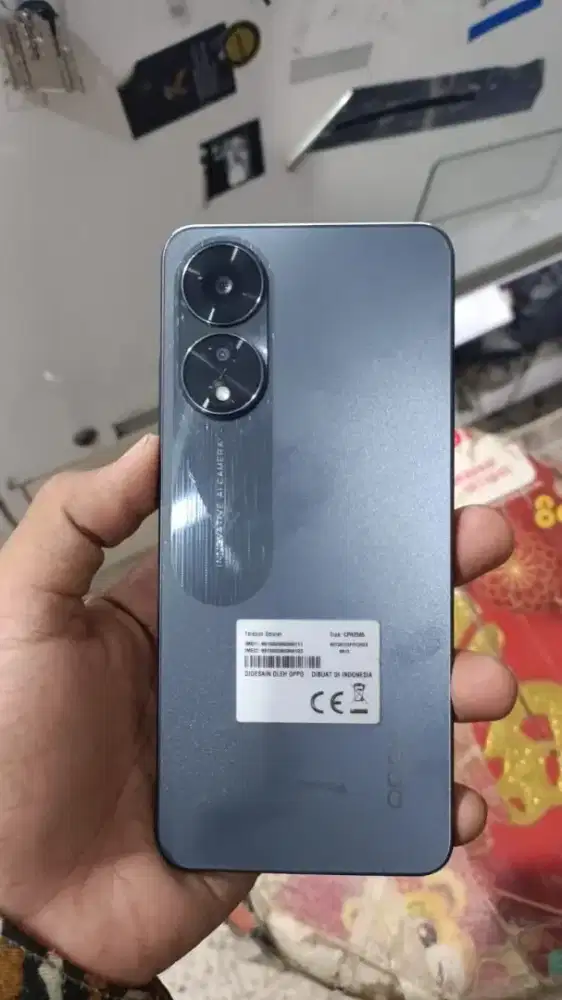 Oppo A78 ram 8+8/256gb lengkap