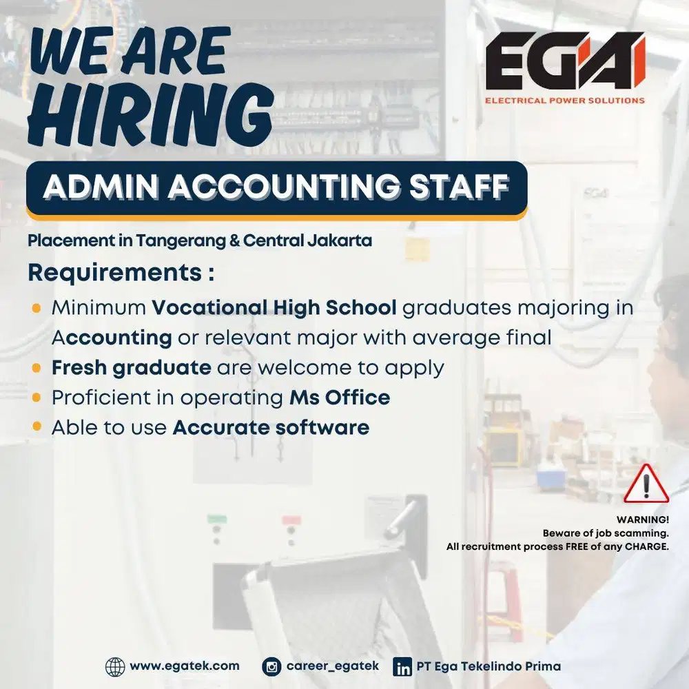OLXJOBFAIR Admin Accounting Staff