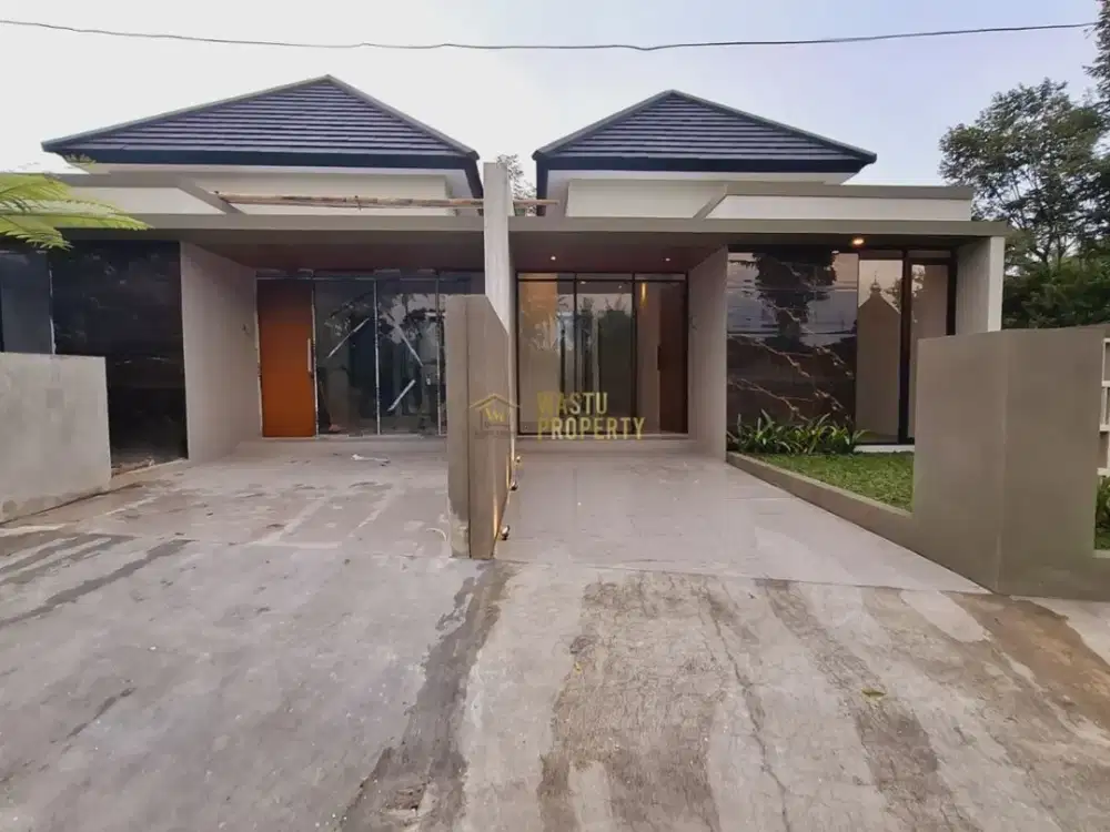 DIJUAL RUMAH MODERN CANTIK SIAP HUNI DI NGAGLIK SLEMAN 7 MENIT DARI KAMPUS UII