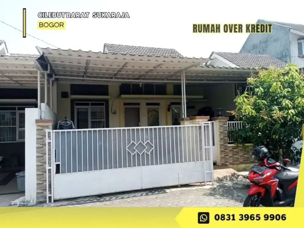 Over Kredit rmh LT112 dkt Stasiun 125JT di Permata Bogor Residence