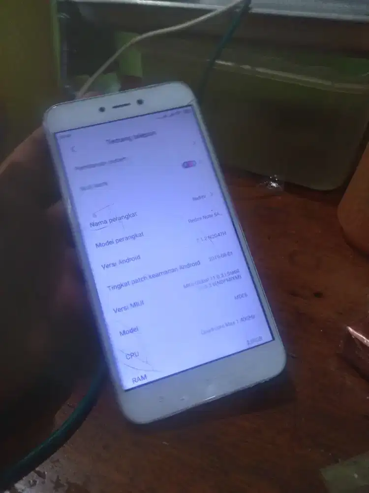 Redmi not 5a 2/16 hp hungkul