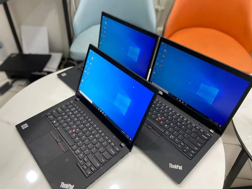 Laptop Lenovo Thinkpad T490 Core I5 Gen 10 Ram 8gb Ssd 256gb sekolah