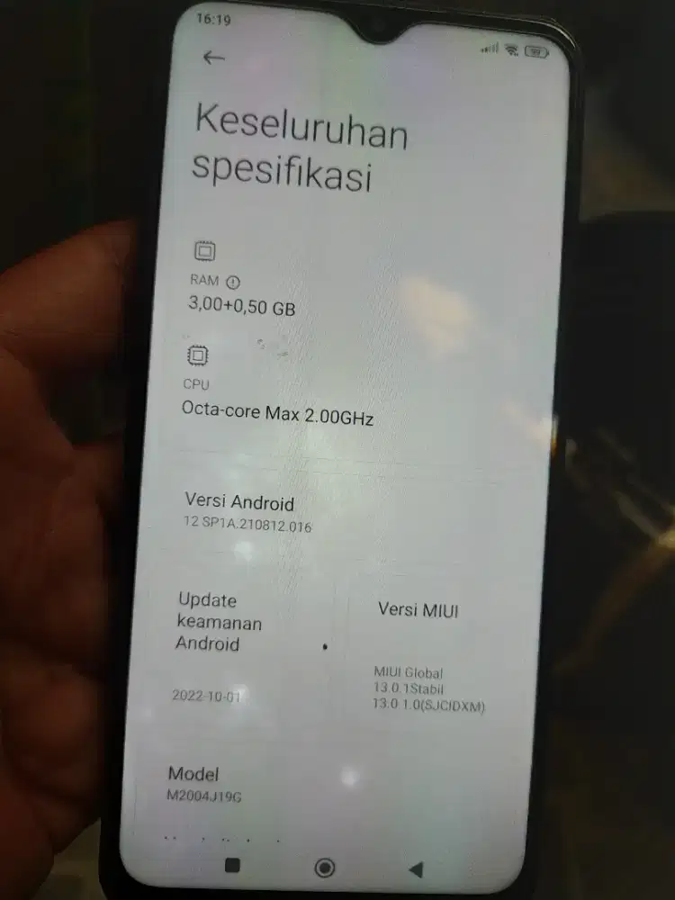 Xiaomi Redmi 9 Ram 3/64