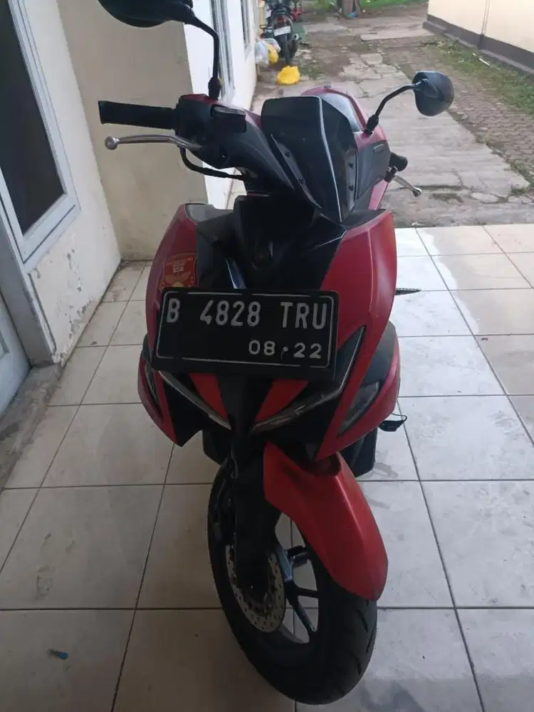 Aerox 2017 red surat lengkap
