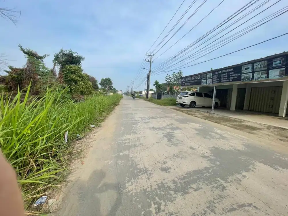 Tanah Murah Pinggir Jalan Kota palembang Harga 160JT