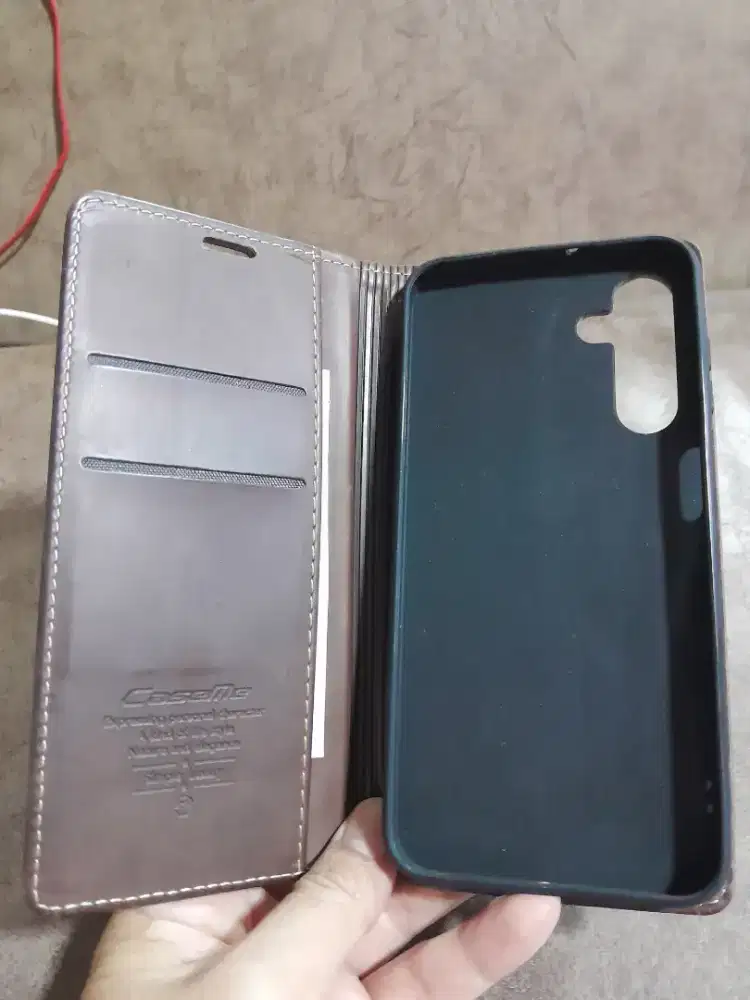 Casing Samsung A15 A25 A35 A55 4G 5G Casing Flip Cover Leather Wallet