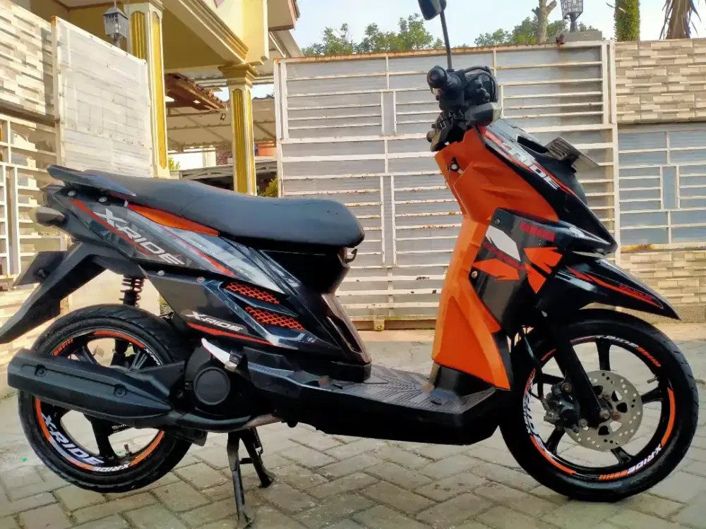 Yamaha X-Ride pajak hidup lengkap sehat keterangan detail dibawah