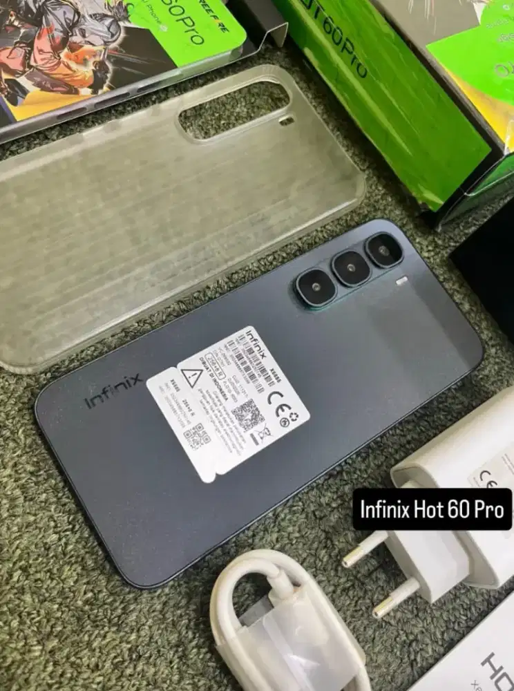 Infinix hot 60 pro 8/256 gb nembe buka dus