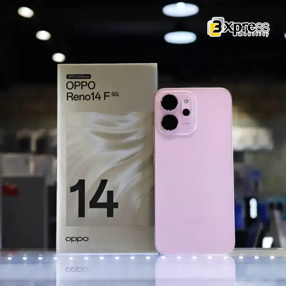 OPPO RENO14F 5G 16/256 NEW, BISA TUKAR TAMBAH