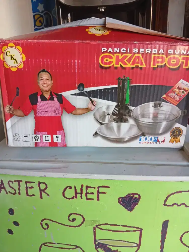 Jual panci serba guna  CKA POT kumplit nga pernah di pake