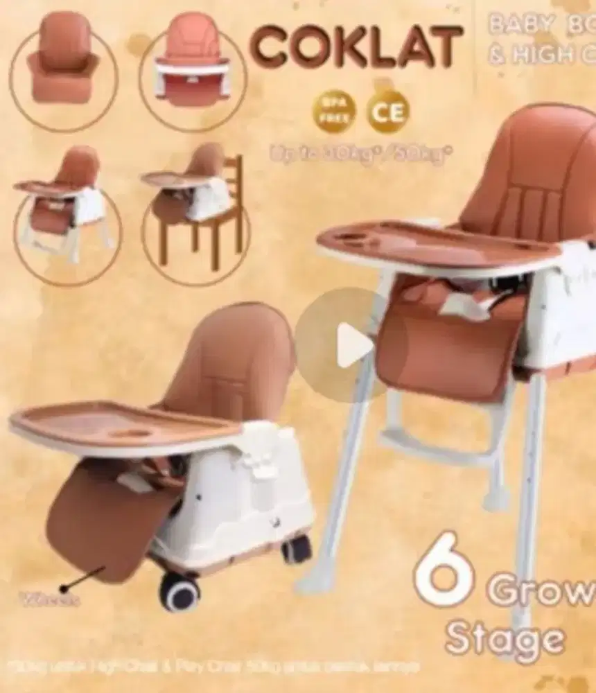V-Baby G01-6 KURSI MAKAN